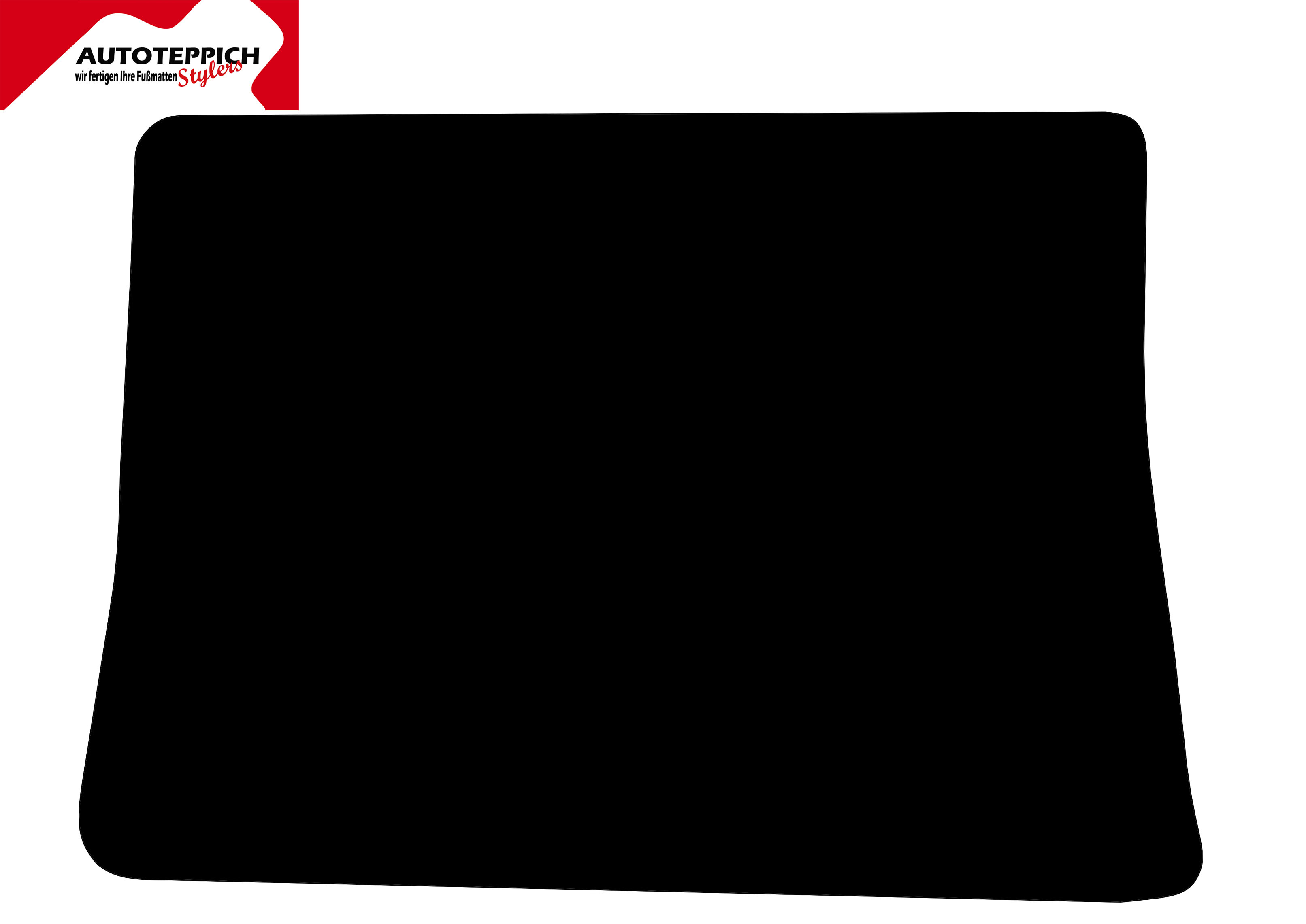 Kofferraumteppich VW Polo 6N Eine Kofferraummatte in schwarz für VW Polo 6N