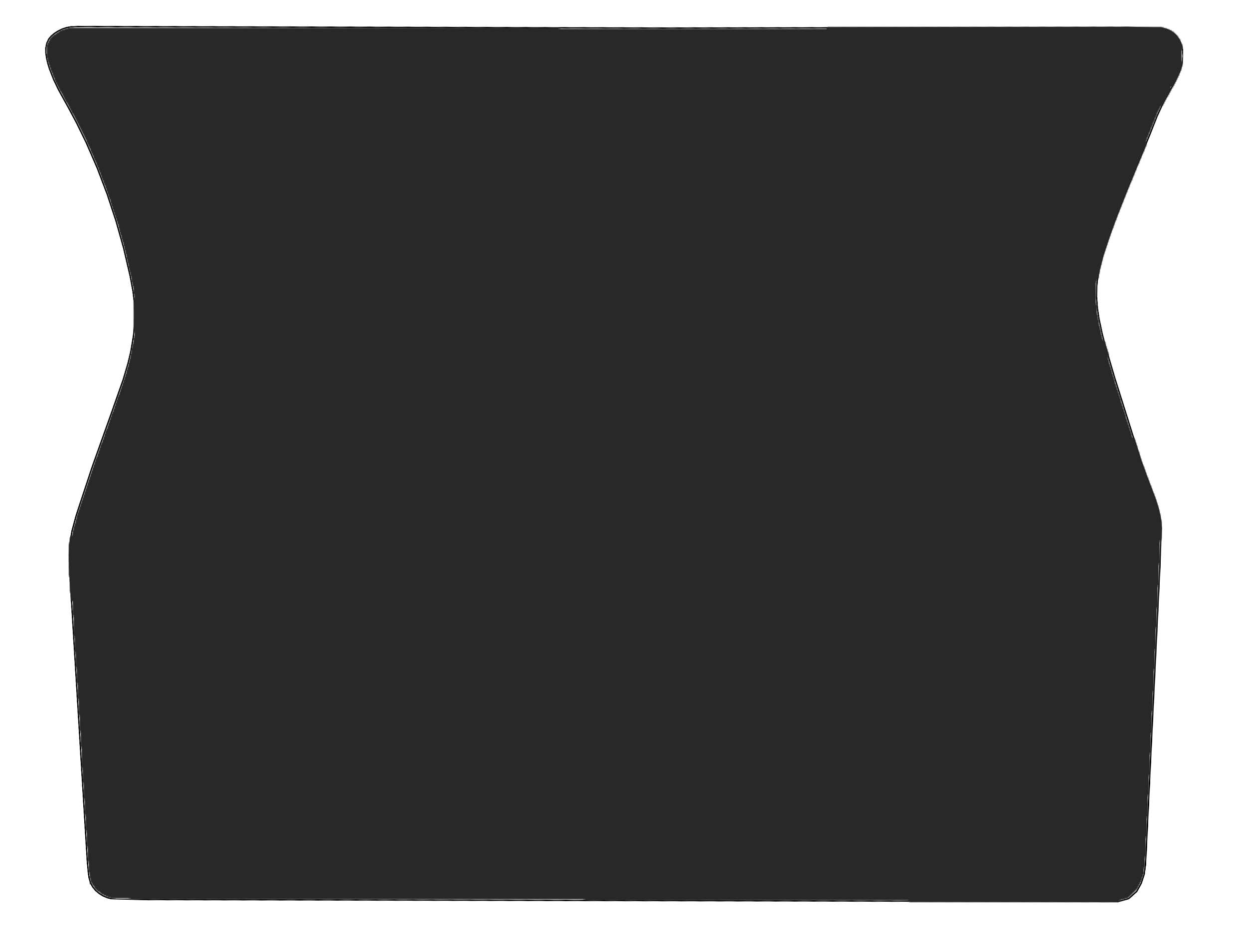 Kofferraummatte passend für VW Scirocco 1 1974-1981 Kofferraummatte passend für VW Scirocco 1 1974-1981