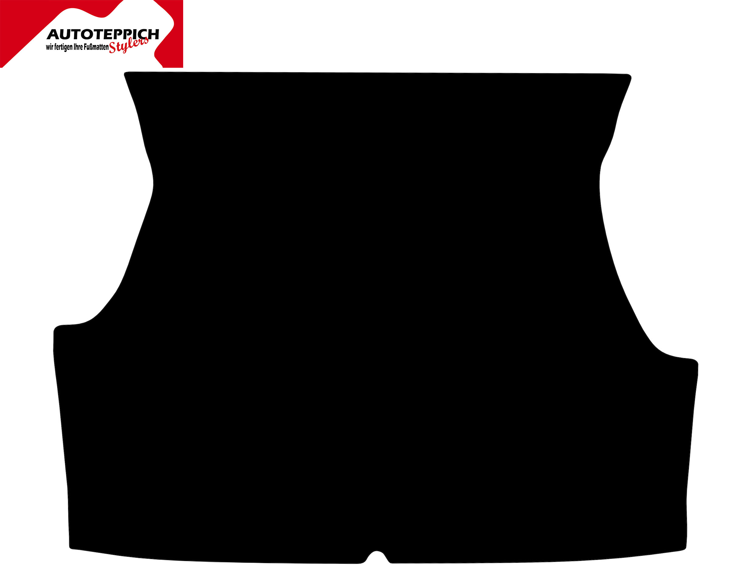 Kofferraumteppich VW Passat 32B Variant Eine Kofferraummatte in schwarz für VW Passat 32B Variant