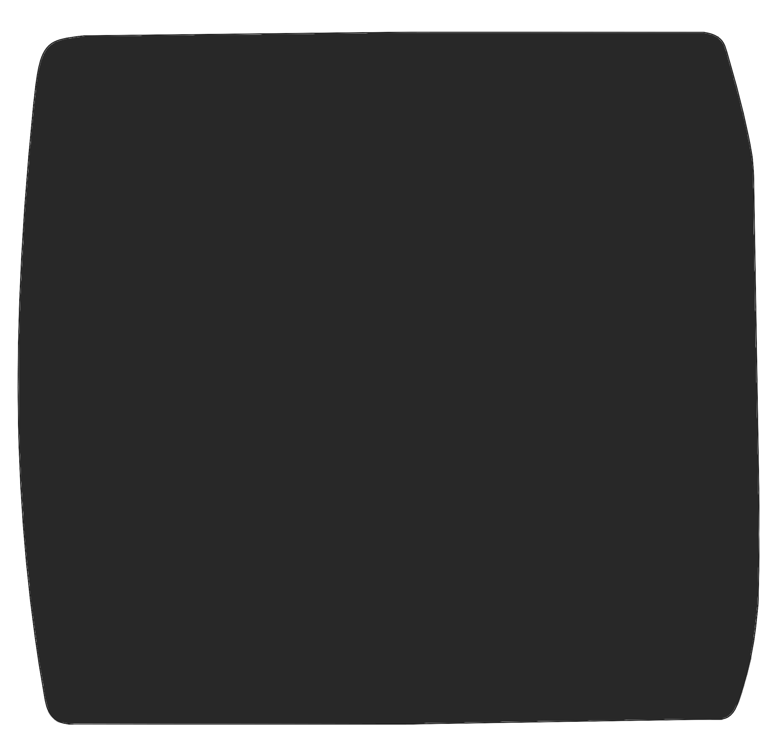 Kofferraumteppich VW Golf4-Variant Eine Kofferraummatte in schwarz für VW Golf4-Variant